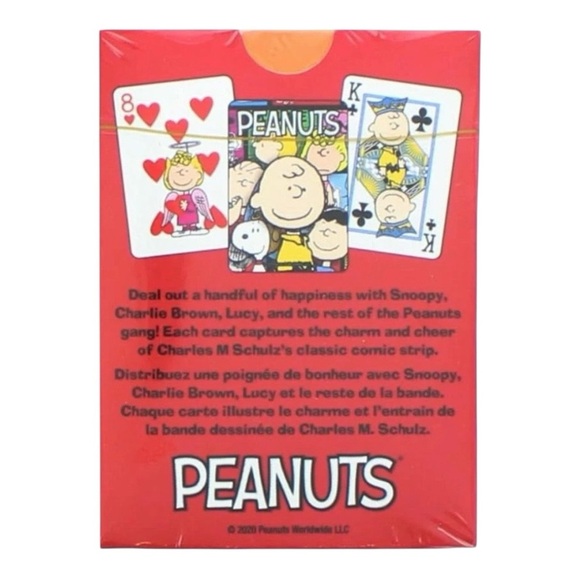 Peanuts Playing Cards Full Deck sealed in box - Picture 3 of 3